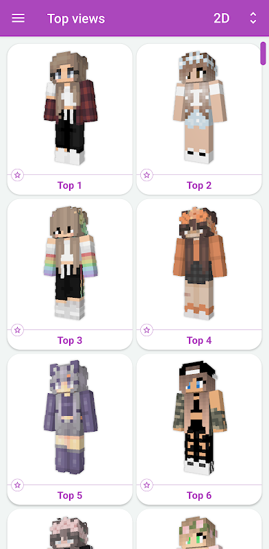 Girls Skins for Minecraft PE 6